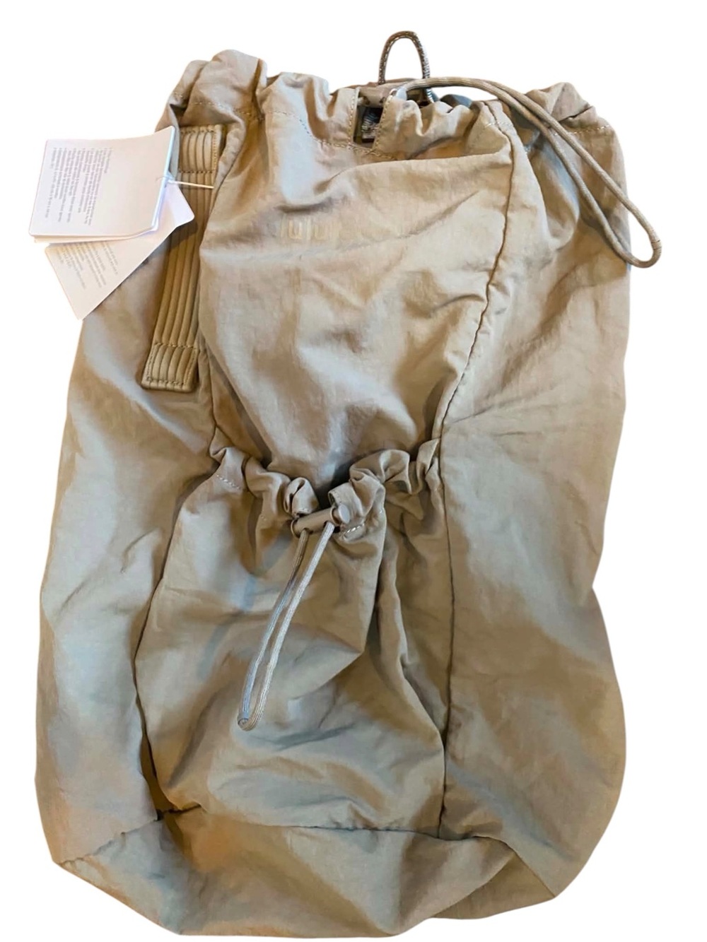 NWT Lululemon 2 In 1 Convertible Backpack /LIGHT IVORY